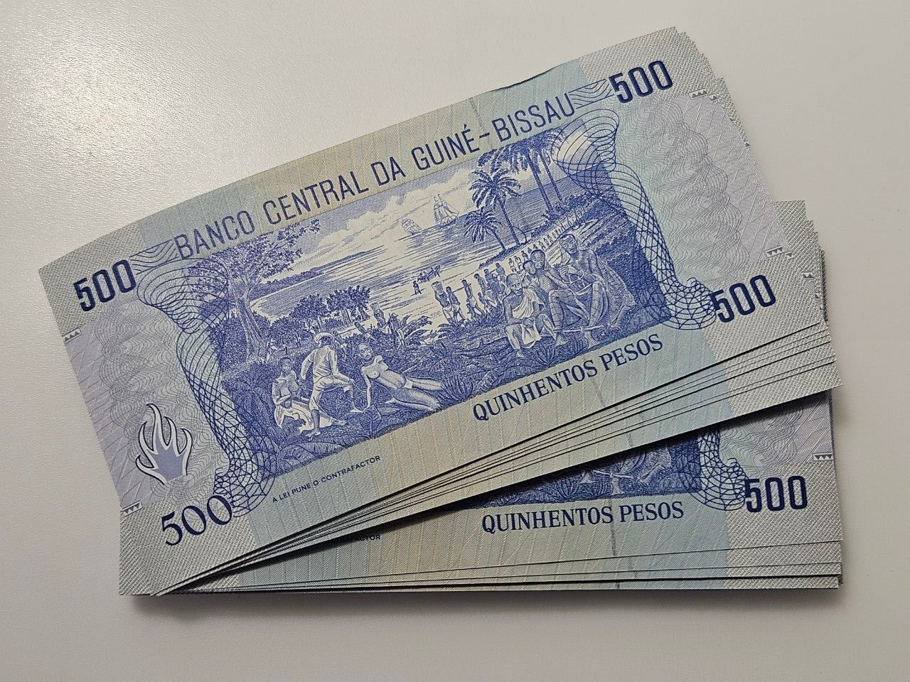 Guinea-Bissau - 500 Pesos 1990 - UNC-