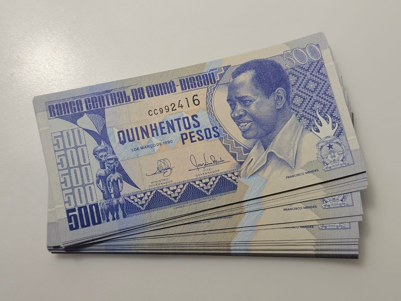 Guinea-Bissau - 500 Pesos 1990 - UNC-